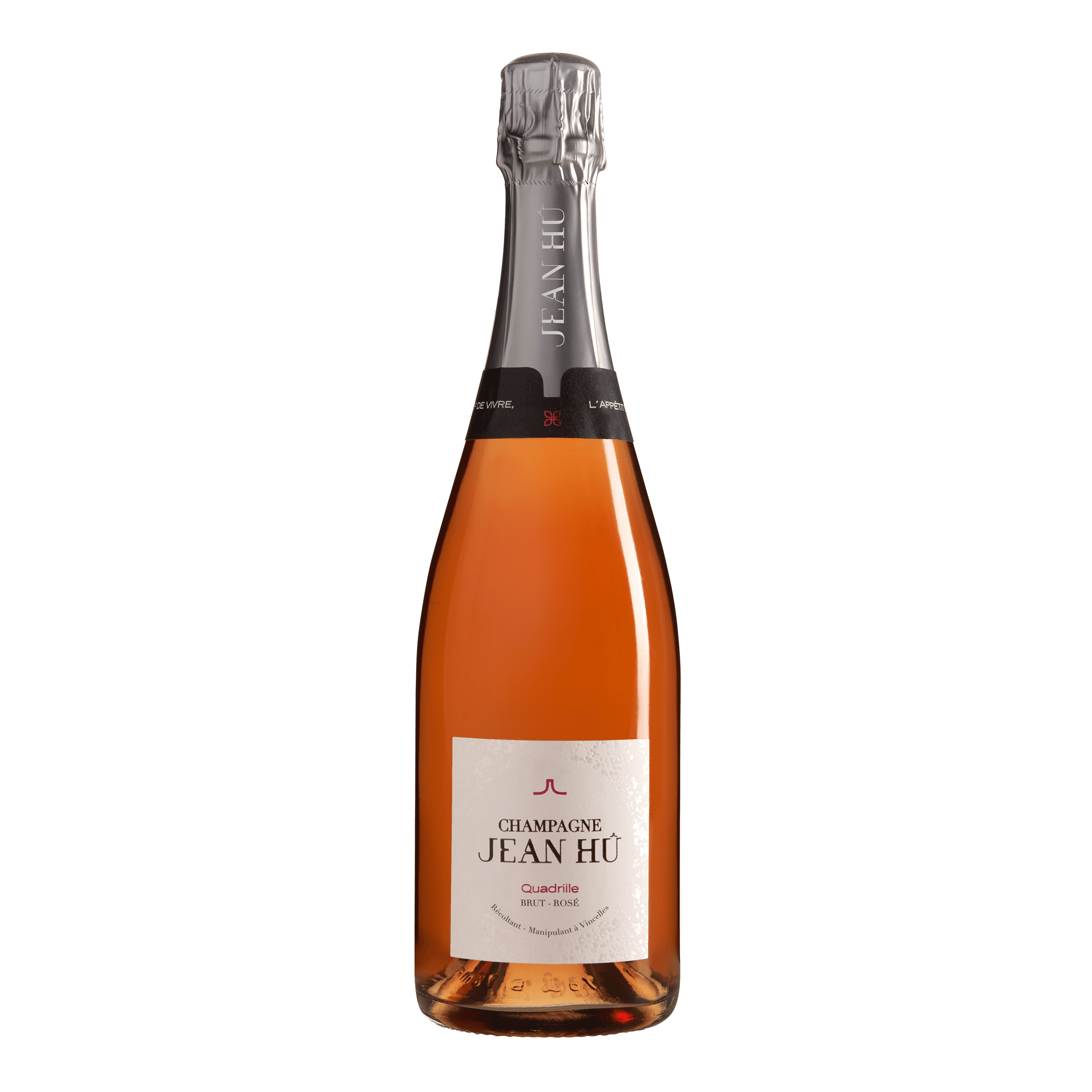 Champagne Jean Hû - Quadrille Rosé brut